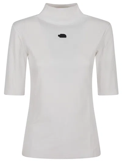 THE NORTH FACE W S/S MOCK NECK SLIM TEE