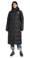 The North Face Nuptse Hooded Puffer Coat In Tnf Black