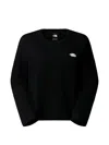 The North Face Evolution Embroidered Oversized Crew In Black