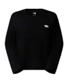 The North Face Evolution Embroidered Oversized Crew In Black