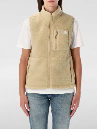 The North Face Waistcoat  Woman Color Beige In Brown
