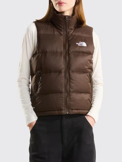 The North Face Waistcoat Woman Color Brown
