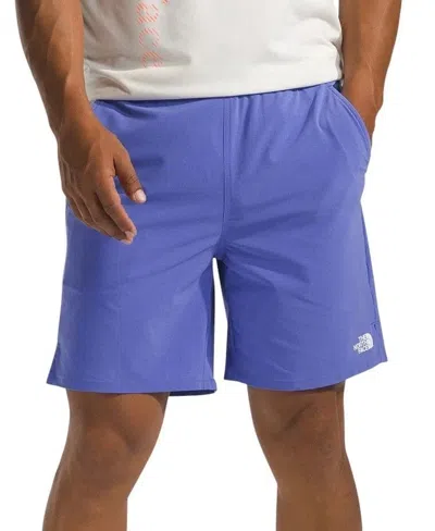 The North Face Wander 2.0 Shorts Men's Dopamine Blue Elastic Waist Asm269