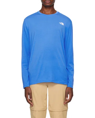 The North Face Wander Long-sleeved T-shirt In Blue