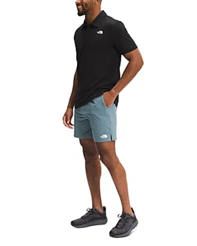 The North Face Wander Short Sleeve Polo Shirt In Tnf Black