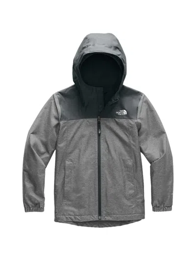 The North Face Kids' Warm Storm Hooded Jacket In Gray