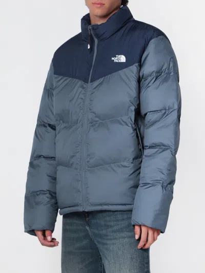 The North Face Water-repellent Puffer Jacket In Recycled Polyester In Blue