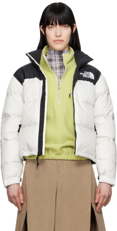 THE NORTH FACE WHITE 1996 RETRO NUPTSE DOWN JACKET