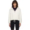 The North Face White Antora Hoodie Rain Jacket