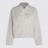 The North Face Relaxed Fit Jacket High Collar In Gray