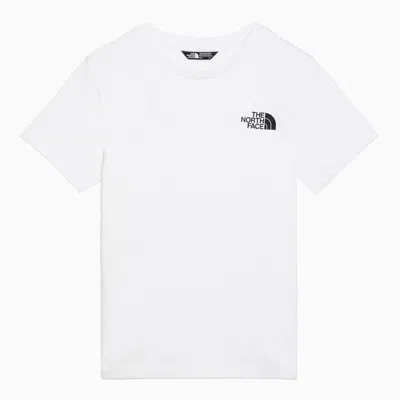 The North Face White Cotton-blend T-shirt With Logo