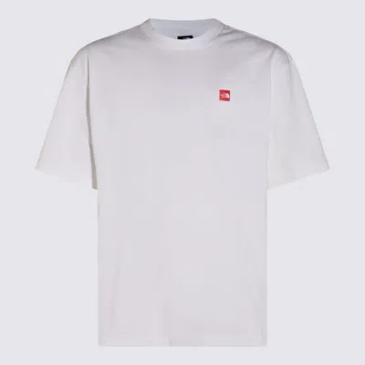 The North Face Crew Neck Graphic Print Short Sleeves In Purple