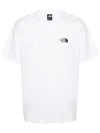The North Face Crew Neck T-shirt In Bianca With Logo In White