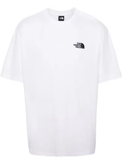 THE NORTH FACE WHITE CREW NECK T-SHIRT