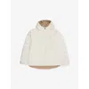 The North Face White Dune Kid's Perrito Reversible Padded Shell-down Jacket Xxl In White