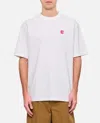 The North Face Mens White Dune Redbox Logo-patch Cotton T-shirt Xxl