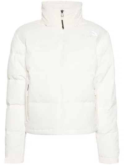 The North Face White Hydrenalite Down Jacket In White Dune