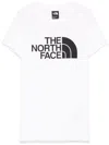 The North Face Half Dome Cropped Chest Print T-shirt In White In White