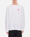 The North Face Mens Tnf Classic Grey Heathe Redbox Logo-patch Cotton-blend Sweatshirt Xxl In White