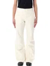 The North Face White Regular Flat Front Pants In White