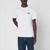 The North Face Simple Crew Neck T-shirt Dome In White