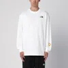 The North Face White T-shirt With Tnf X Yinka Ilori Print In Light Blue