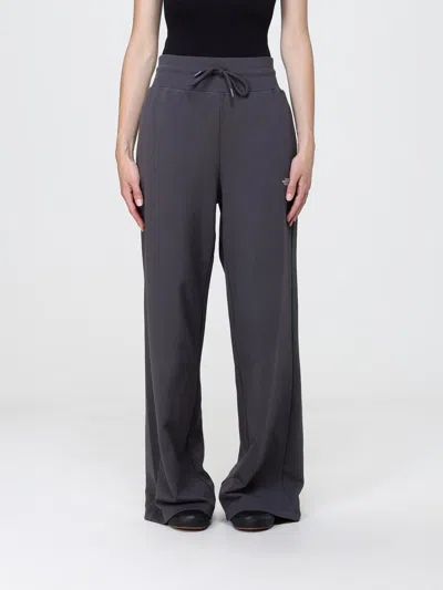 The North Face Wide Leg Cotton Track Trousers With A High Waist And Logo In Multi
