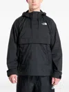 The North Face Wind Hooded Jacket In Black