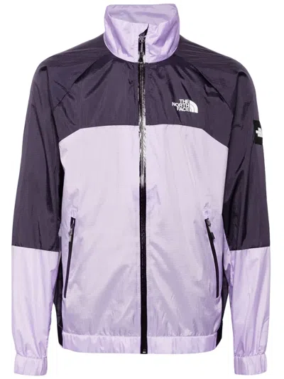 The North Face Wind Shell Ripstop Windbreaker In Purple