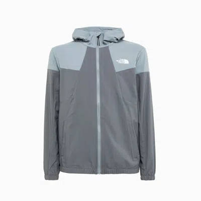 The North Face Wind Track Jacket In Grey