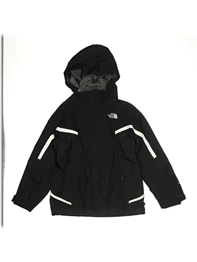 Pre-owned The North Face Kids' Windbreaker Jacket In Black