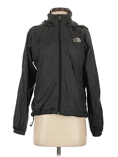 Pre-owned The North Face Windbreaker Jacket In Black