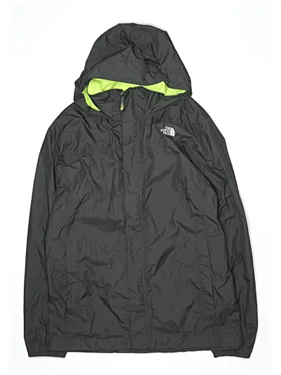Pre-owned The North Face Kids' Windbreaker Jacket In Black