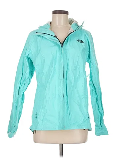 Pre-owned The North Face Windbreaker Jacket In Blue