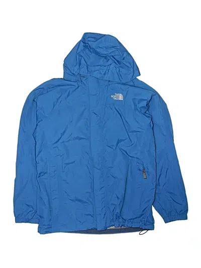 Pre-owned The North Face Kids' Windbreaker Jacket In Blue
