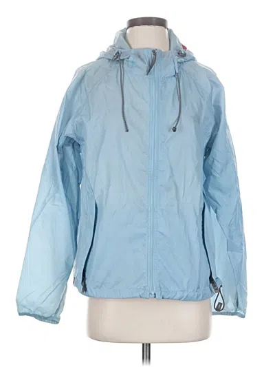 Pre-owned The North Face Windbreaker Jacket In Blue