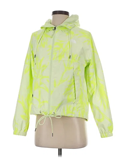 Pre-owned The North Face Windbreaker Jacket In Green