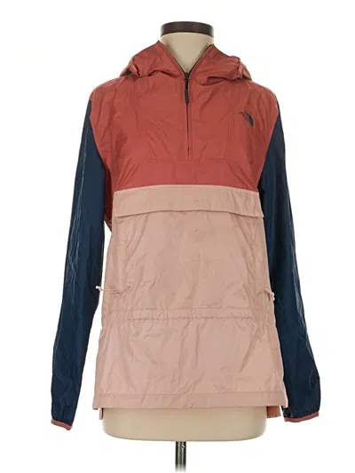 Pre-owned The North Face Windbreaker Jacket In Orange