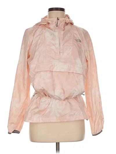 Pre-owned The North Face Windbreaker Jacket In Pink