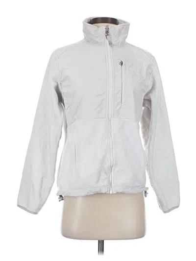 Pre-owned The North Face Windbreaker Jacket In White