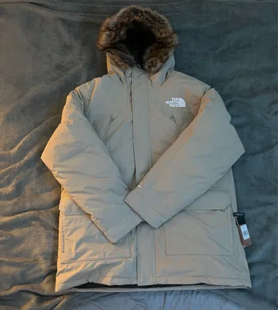 Pre-owned The North Face With Tags - Mens  Mcmurdo Parka Xl - Flax Color In Beige