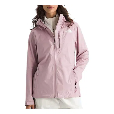 The North Face Alta Vista Rain Jacket In Purple