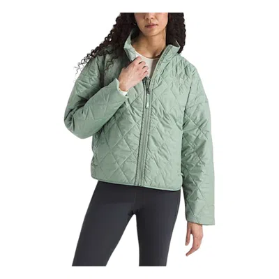 The North Face (wmns)  Diamond Peak Insulated Jacket 'slate Moss' In Green