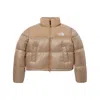 The North Face (wmns)  White Label Novelty Nuptse Down Jacket Asia Sizing 'beige Brown'