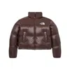 The North Face (wmns)  White Label Novelty Nuptse Down Jacket Asia Sizing 'cocoa Brown'