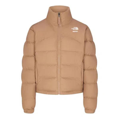 The North Face (wmns)  X Skims Fw24 Retro 2000 Nupse Jacket 'ochre' In Brown