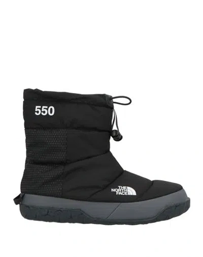 The North Face Woman Ankle Boots Black Size 8 Textile Fibers