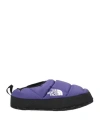 The North Face Woman House Slipper Purple Size 5-7 Textile Fibers In Purple