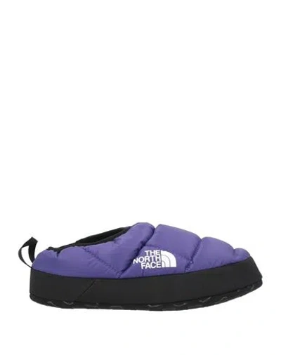 The North Face Woman House Slipper Purple Size 5-7 Textile Fibers