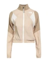 The North Face Woman Jacket Beige Size S Polyester In Neutral
